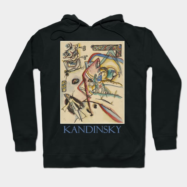 The Horseman by Wassily Kandisky Hoodie by Naves